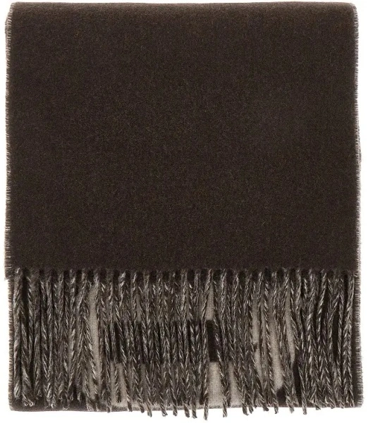 Esarfa Jacquard logo wool scarf
