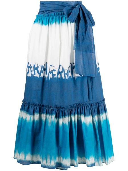 Fusta clos Alberta Ferretti albastra