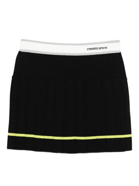 Fusta cu pliuri Casablanca neagra