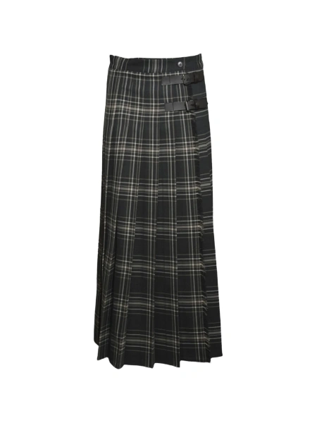 Fusta cu pliuri Weekend MaxMara gri