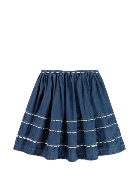 Fusta de blugi MOLO albastra
