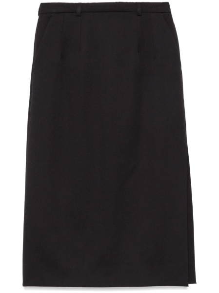 Fusta Dolce & Gabbana neagra din lana