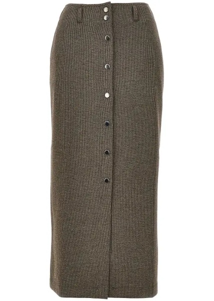 Fusta Knitted midi skirt