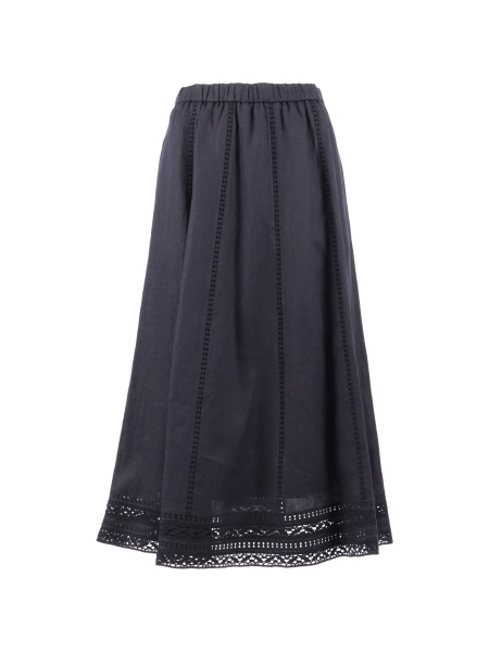 Fusta Max Mara gri din in