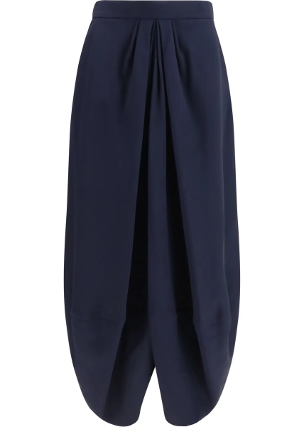 Fusta Pleated silk Skirt