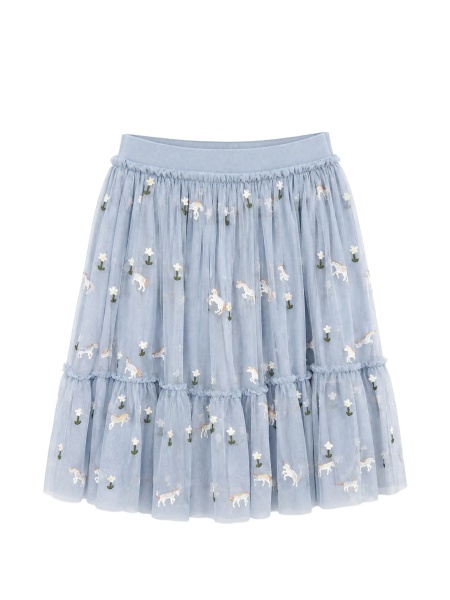 Fusta tutu Stella McCartney albastra