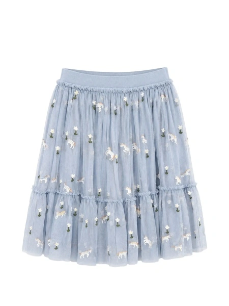 Fusta tutu Stella McCartney albastra
