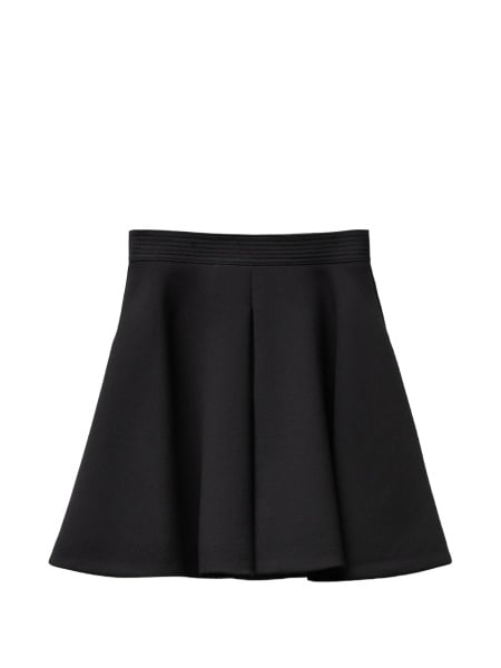 Fusta Versace neagra din lana