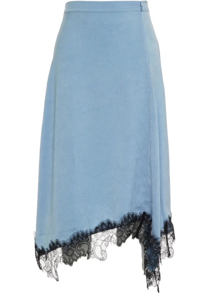 Fuste Asymmetrical midi skirt 'Sophie'