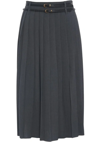 Fuste Midi skirt with pleated folds