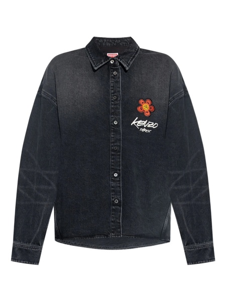 Geaca de blugi Kenzo neagra