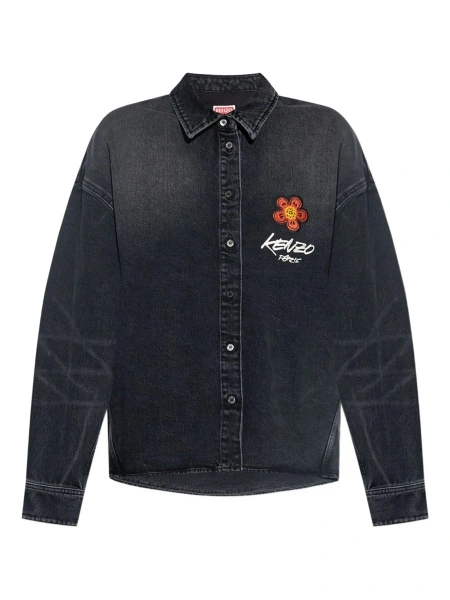 Geaca de blugi Kenzo neagra