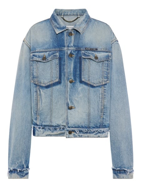 Geaca de blugi Maison Margiela albastra