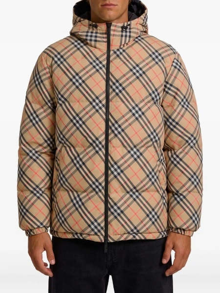 Geaca de iarna Burberry neutra din polyester