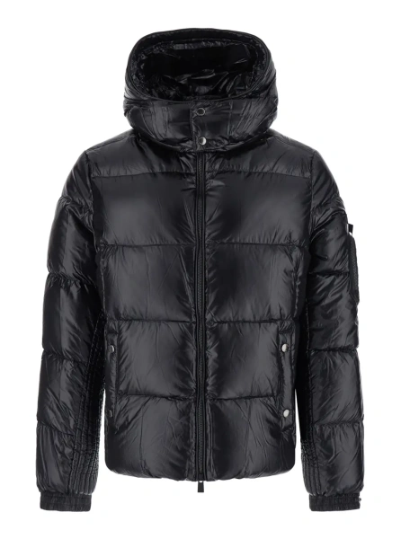 Geaca de Iarna Down jacket BELBO with high collar and long sleeves in Tech Fabric black for men