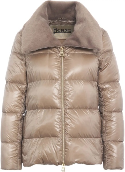 Geaca de Iarna Down jacket with fur collar