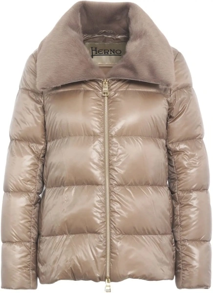 Geaca de Iarna Down jacket with fur collar