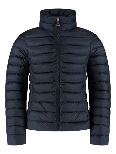 Geaca de iarna Moncler albastra din poliamida