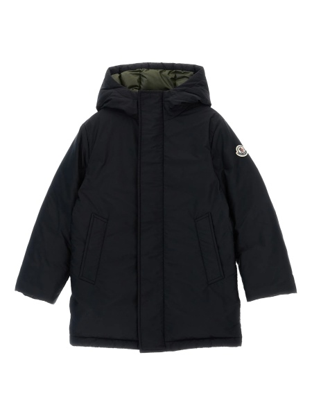 Geaca de iarna Moncler neagra din poliamida