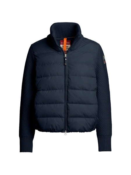Geaca de iarna Parajumpers albastra din poliamida