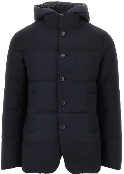 Geaca de Iarna Quilted and padded wool down jacket