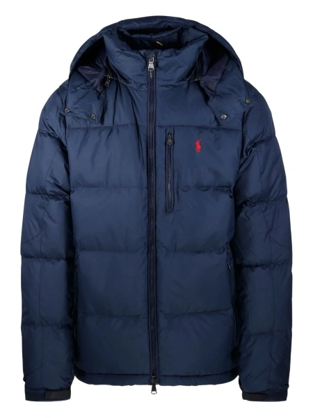 Geaca de iarna Ralph Lauren albastra din polyester