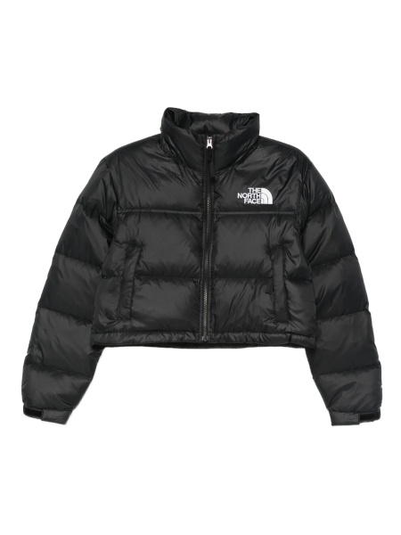 Geaca de iarna The North Face neagra din nylon