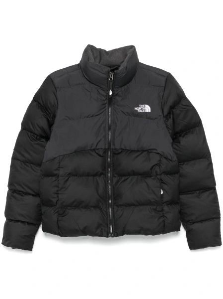 Geaca de iarna The North Face neagra din polyester