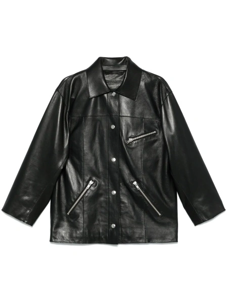 Geaca de piele STAND STUDIO neagra