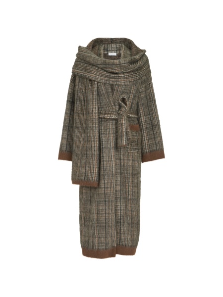 Geaca Oversize Brunello Cucinelli neutra