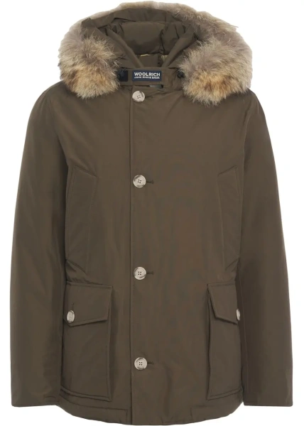 Geaca Parka Parka with faux fur trim