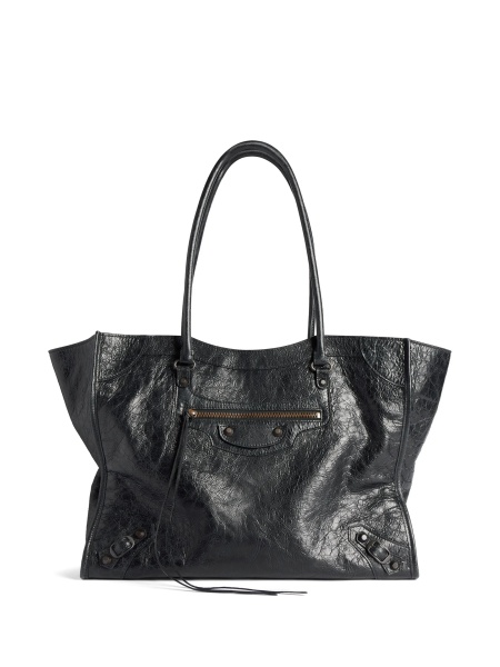Geanta de mana Balenciaga neagra din piele
