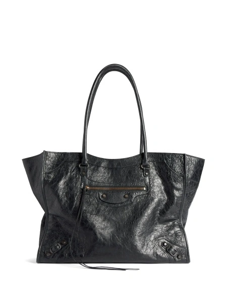 Geanta de mana Balenciaga neagra din piele