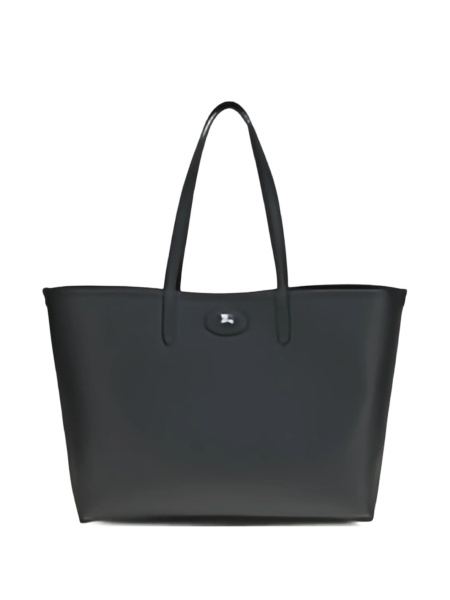 Geanta de mana Burberry neagra din poliuretan