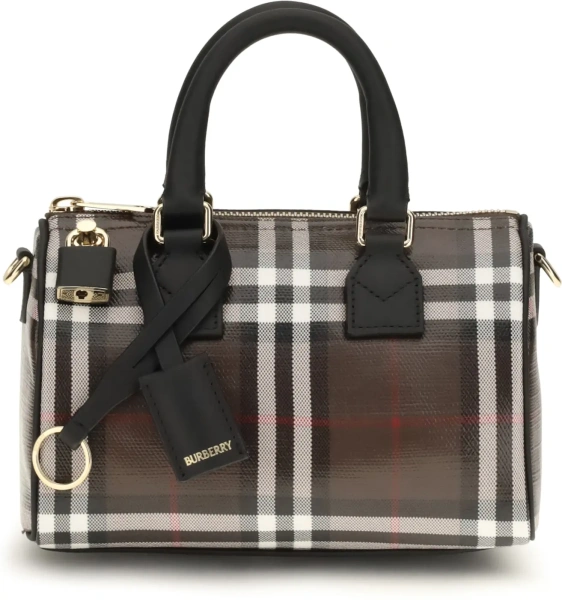 Geanta de mana Check Bowling Mini Handbag
