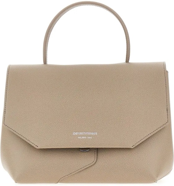Geanta de mana 'Emporio Armani 1981' top-handle leather bag