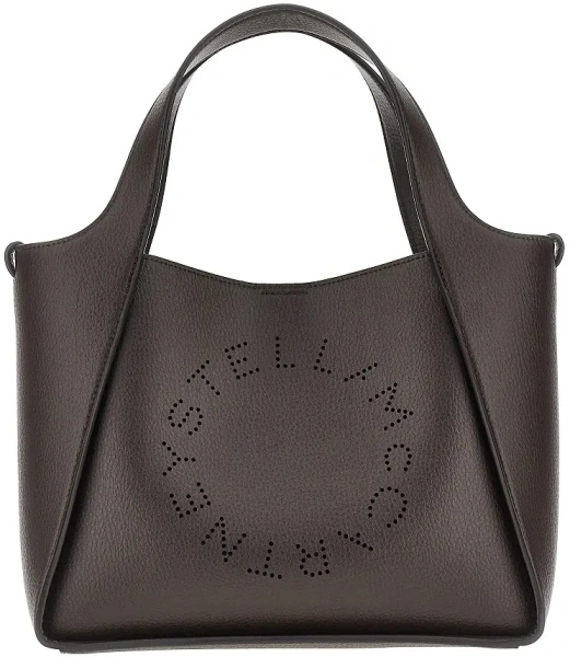 Geanta de mana Grained vegan leather 'Stella Logo' bag