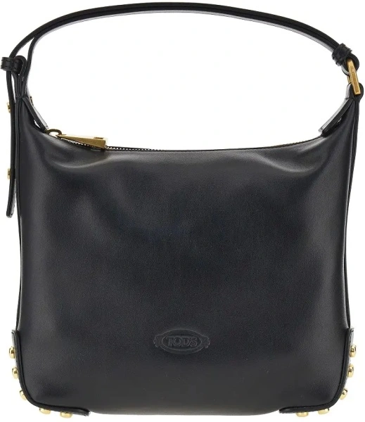 Geanta de mana Leather Metal Dots Mini Bag