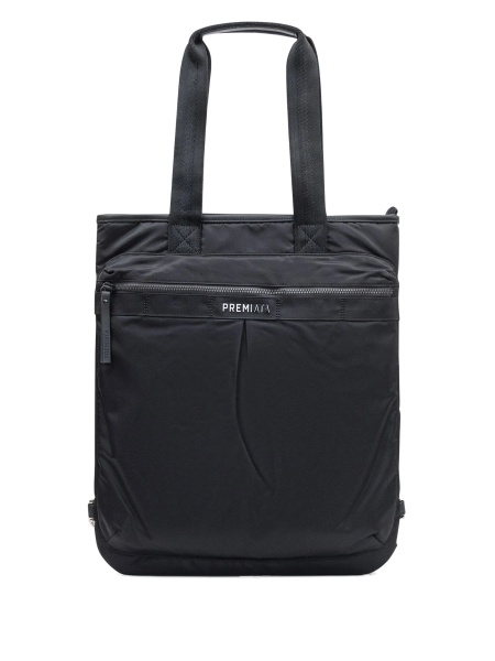 Geanta de mana Premiata neagra din metal si polypropylene