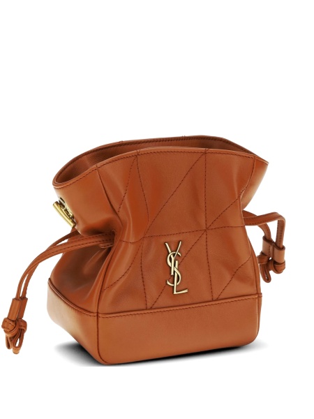 Geanta de mana Saint Laurent maro din piele