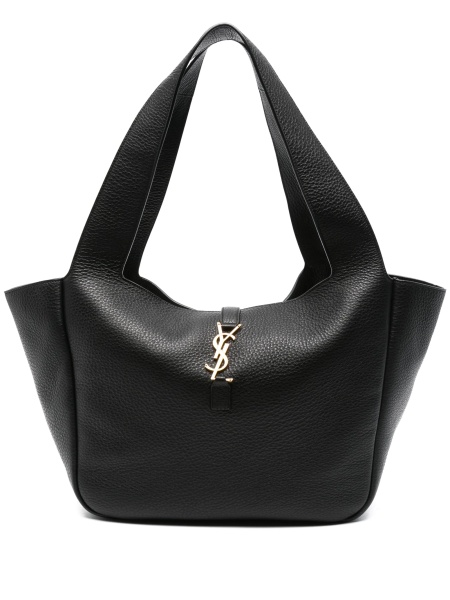 Geanta de mana Saint Laurent neagra din piele