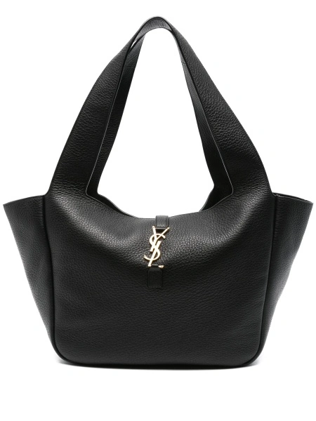 Geanta de mana Saint Laurent neagra din piele