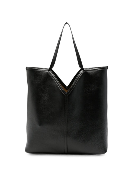 Geanta de mana Saint Laurent neagra din piele