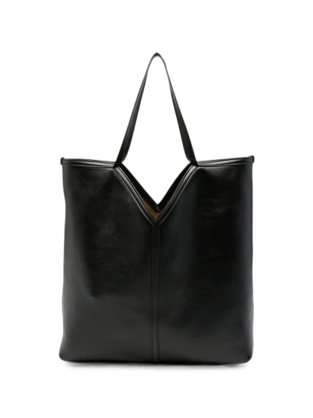 Geanta de mana Saint Laurent neagra din piele
