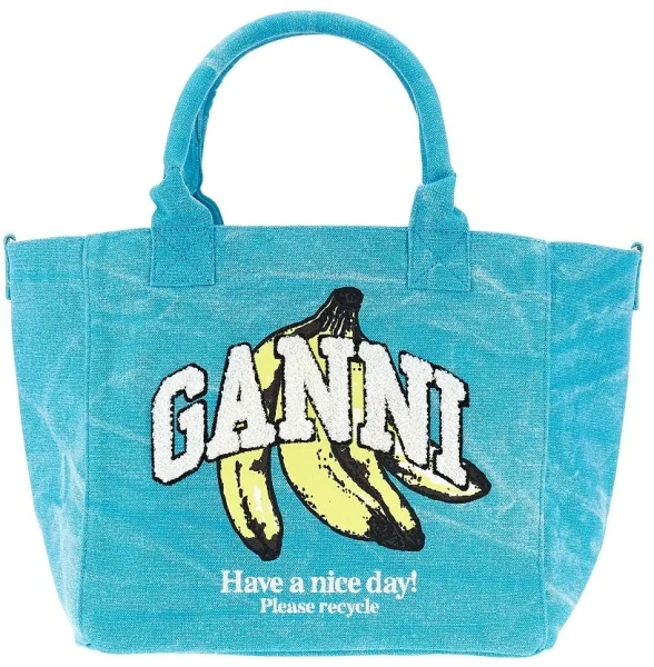 Geanta de mana Shopping bag with Banana print