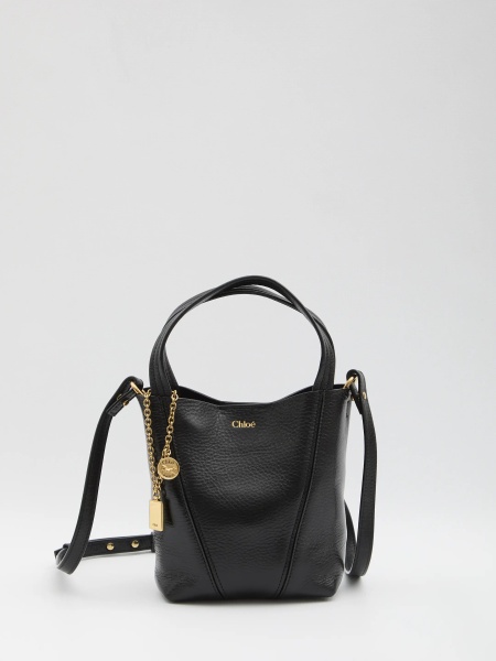 Geanta de mana Small Chloé Spin Tote Bag