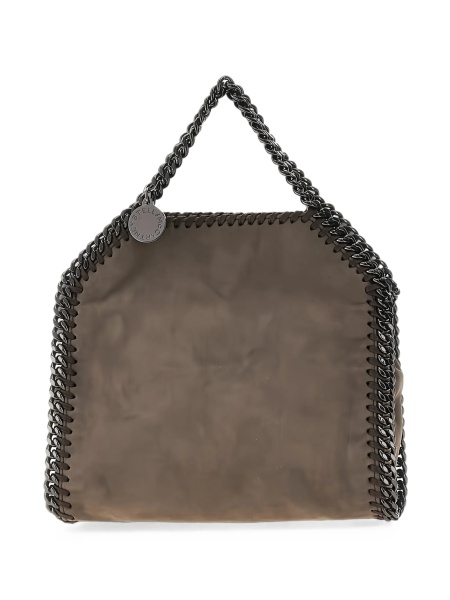 Geanta de mana Stella McCartney falabella maro din polyester