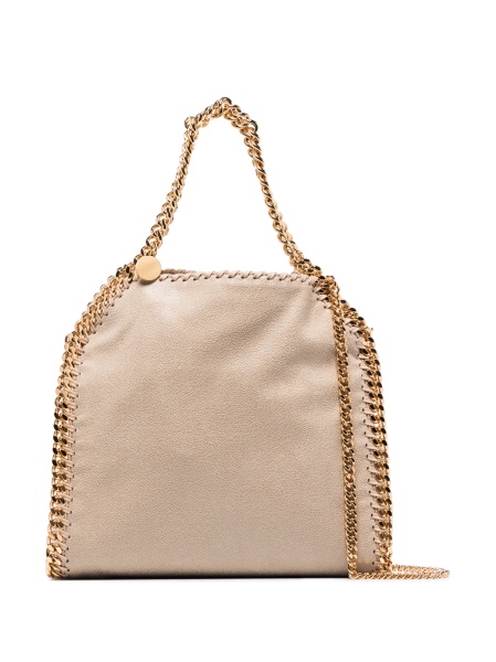 Geanta de mana Stella McCartney falabella neutra din poliuretan