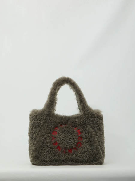 Geanta de mana Teddy-Effect Logo Tote Bag