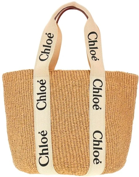 Geanta de mana 'Woody' large basket bag